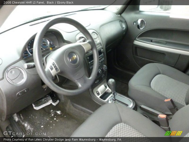Black / Ebony Black 2008 Chevrolet HHR LS Panel