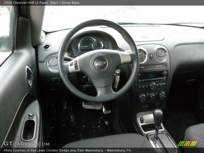 Black / Ebony Black 2008 Chevrolet HHR LS Panel