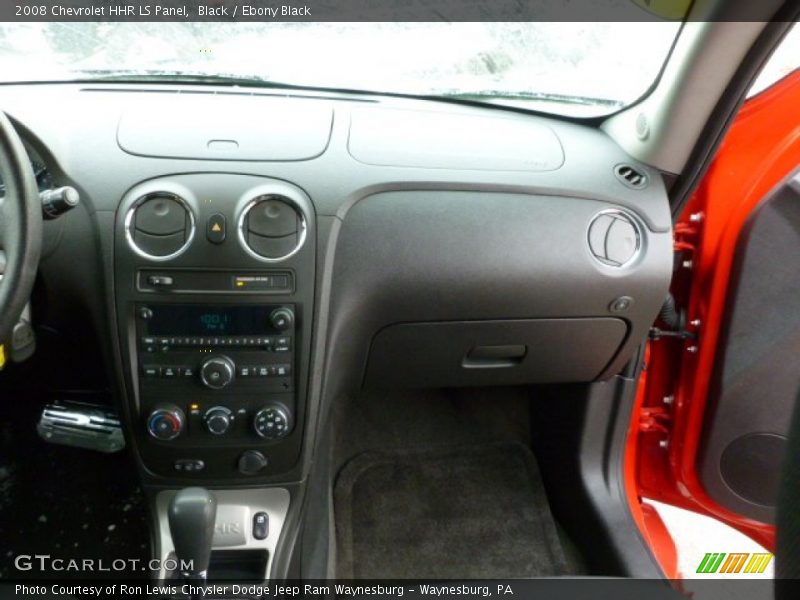 Black / Ebony Black 2008 Chevrolet HHR LS Panel