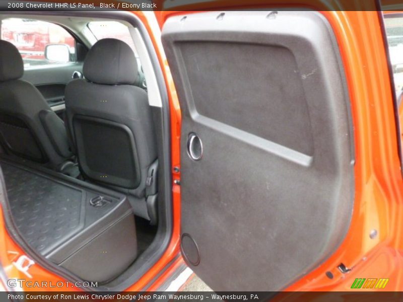 Black / Ebony Black 2008 Chevrolet HHR LS Panel