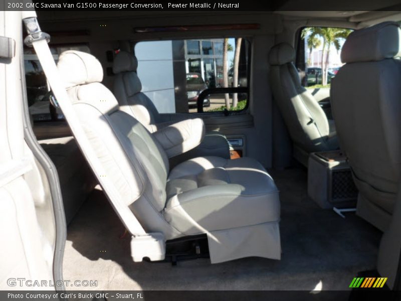Pewter Metallic / Neutral 2002 GMC Savana Van G1500 Passenger Conversion