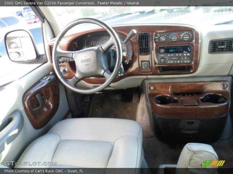 Pewter Metallic / Neutral 2002 GMC Savana Van G1500 Passenger Conversion