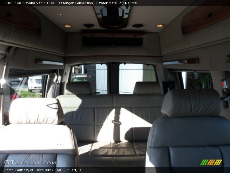 Pewter Metallic / Neutral 2002 GMC Savana Van G1500 Passenger Conversion