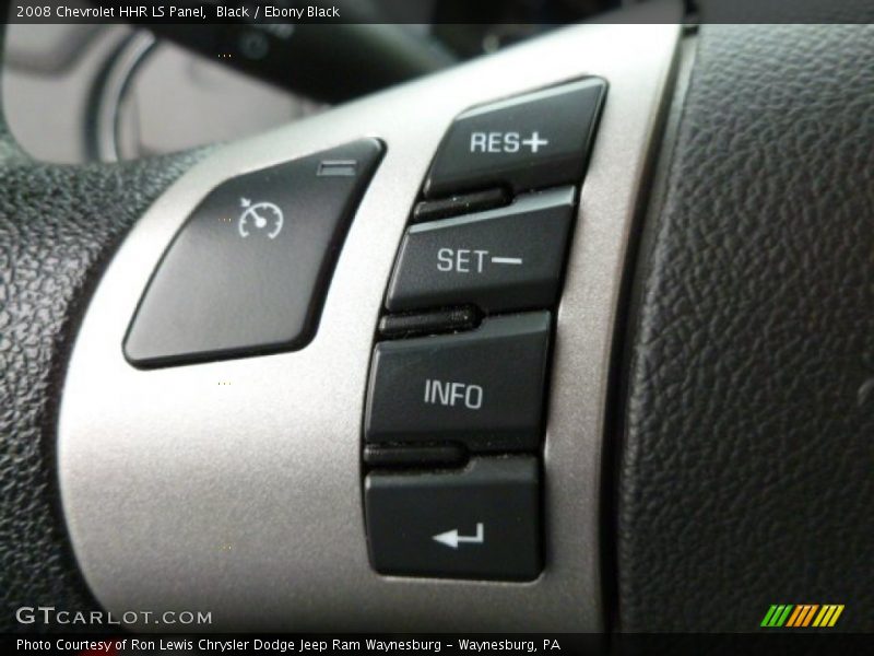 Black / Ebony Black 2008 Chevrolet HHR LS Panel