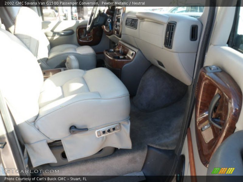 Pewter Metallic / Neutral 2002 GMC Savana Van G1500 Passenger Conversion