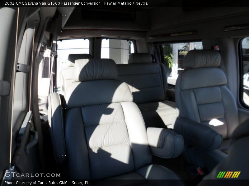 Pewter Metallic / Neutral 2002 GMC Savana Van G1500 Passenger Conversion