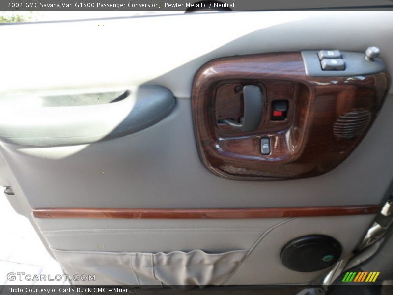 Pewter Metallic / Neutral 2002 GMC Savana Van G1500 Passenger Conversion