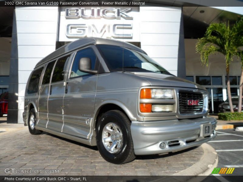 Pewter Metallic / Neutral 2002 GMC Savana Van G1500 Passenger Conversion
