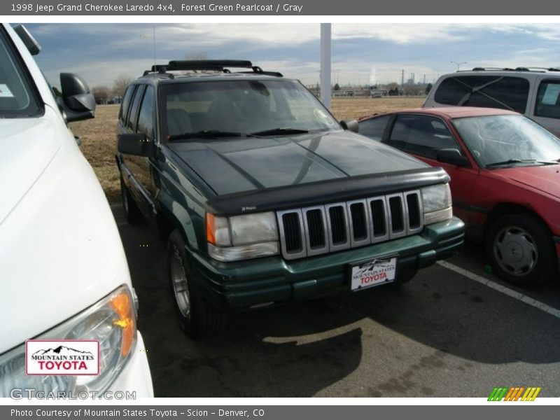Forest Green Pearlcoat / Gray 1998 Jeep Grand Cherokee Laredo 4x4