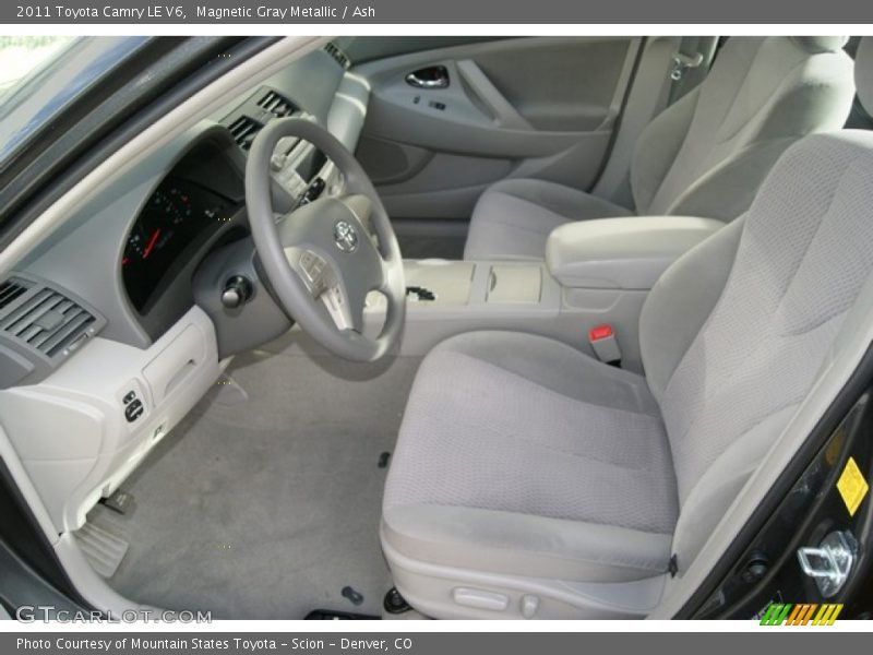 Magnetic Gray Metallic / Ash 2011 Toyota Camry LE V6