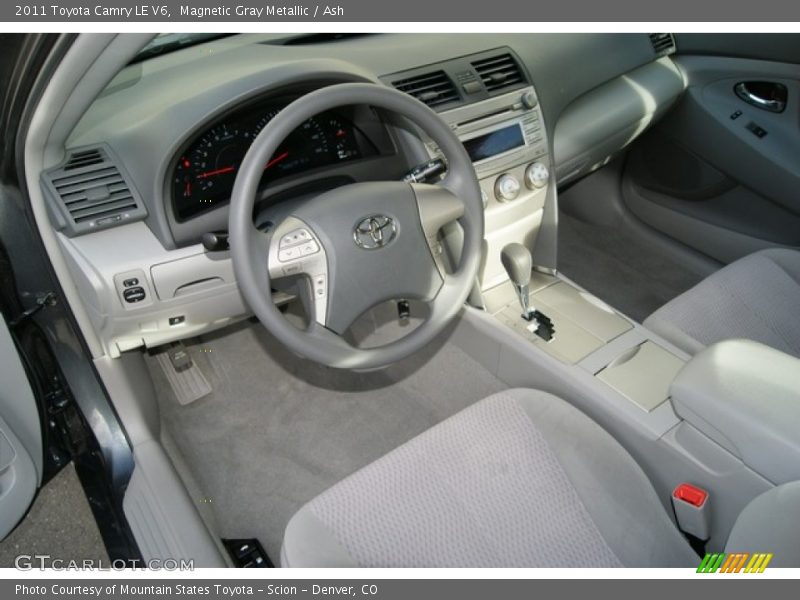 Magnetic Gray Metallic / Ash 2011 Toyota Camry LE V6