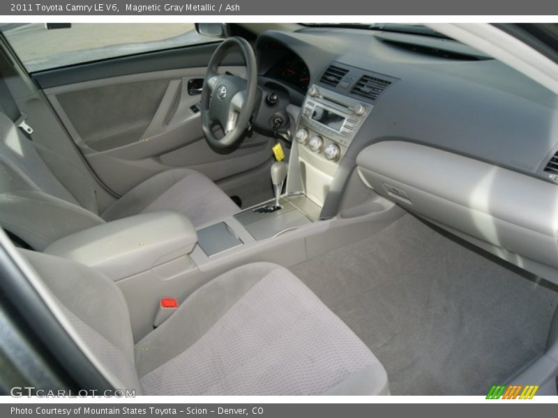 Magnetic Gray Metallic / Ash 2011 Toyota Camry LE V6