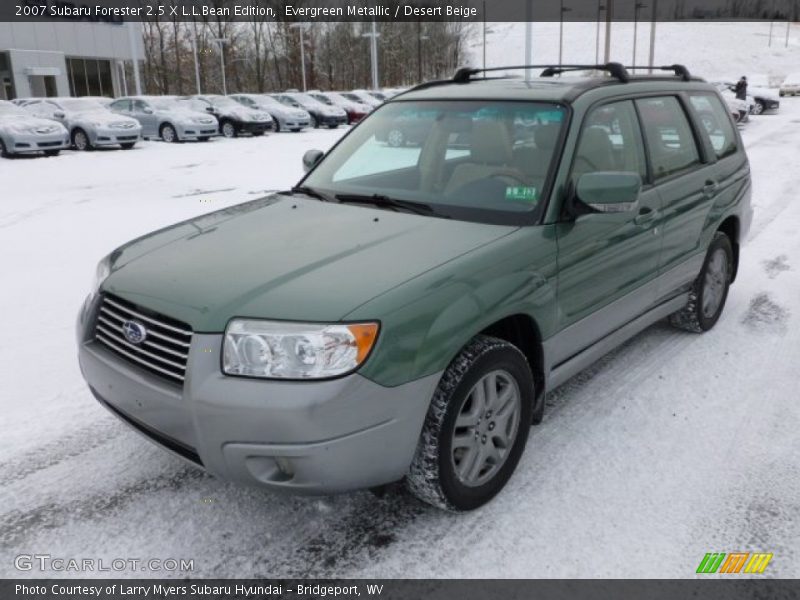 Evergreen Metallic / Desert Beige 2007 Subaru Forester 2.5 X L.L.Bean Edition