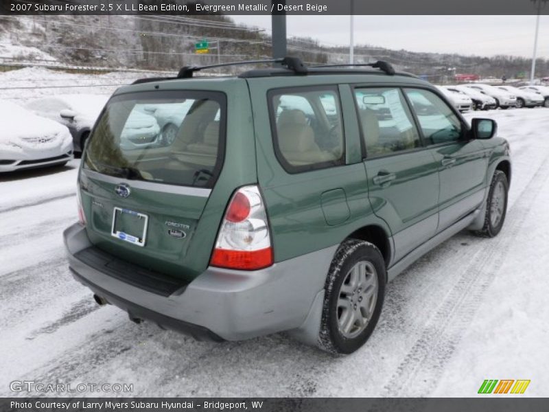 Evergreen Metallic / Desert Beige 2007 Subaru Forester 2.5 X L.L.Bean Edition