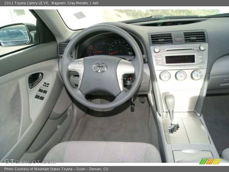 Magnetic Gray Metallic / Ash 2011 Toyota Camry LE V6