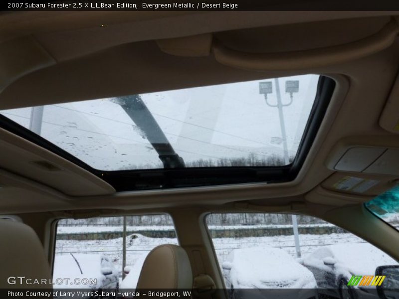 Sunroof of 2007 Forester 2.5 X L.L.Bean Edition