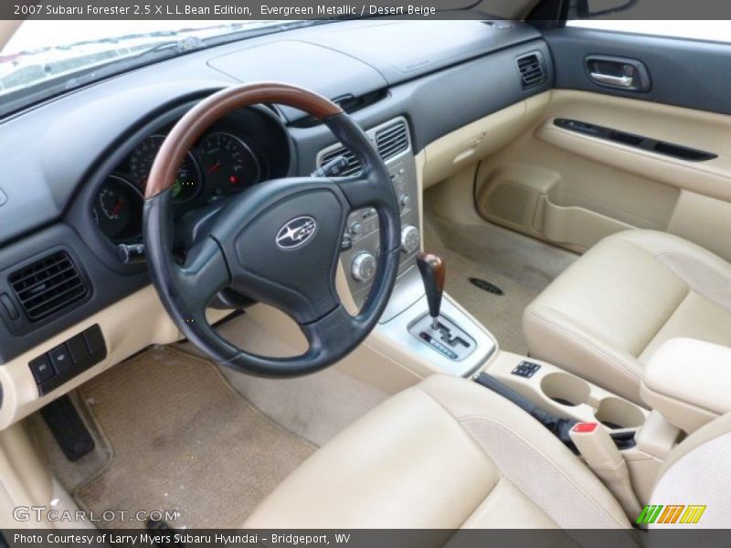 Desert Beige Interior - 2007 Forester 2.5 X L.L.Bean Edition 