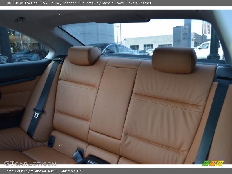 Monaco Blue Metallic / Saddle Brown Dakota Leather 2009 BMW 3 Series 335xi Coupe