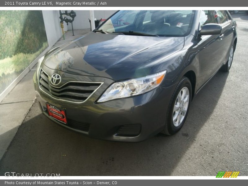 Magnetic Gray Metallic / Ash 2011 Toyota Camry LE V6