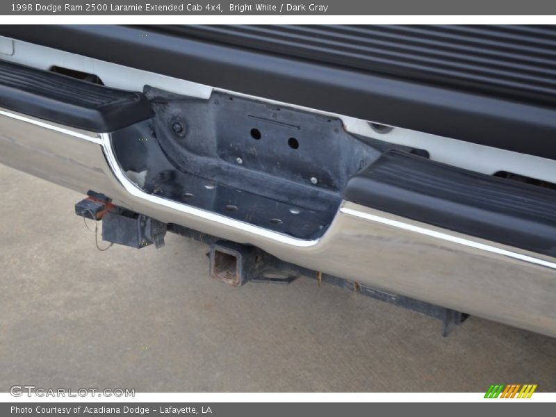 Bright White / Dark Gray 1998 Dodge Ram 2500 Laramie Extended Cab 4x4
