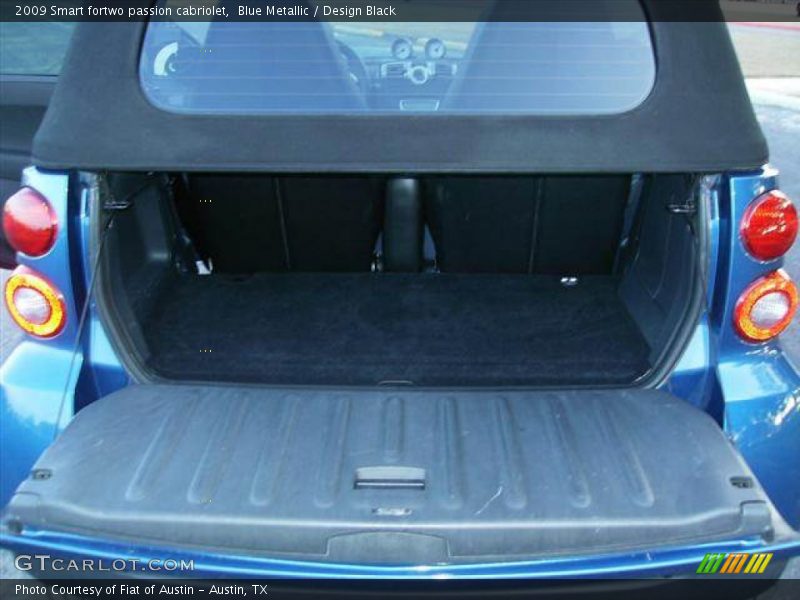  2009 fortwo passion cabriolet Trunk