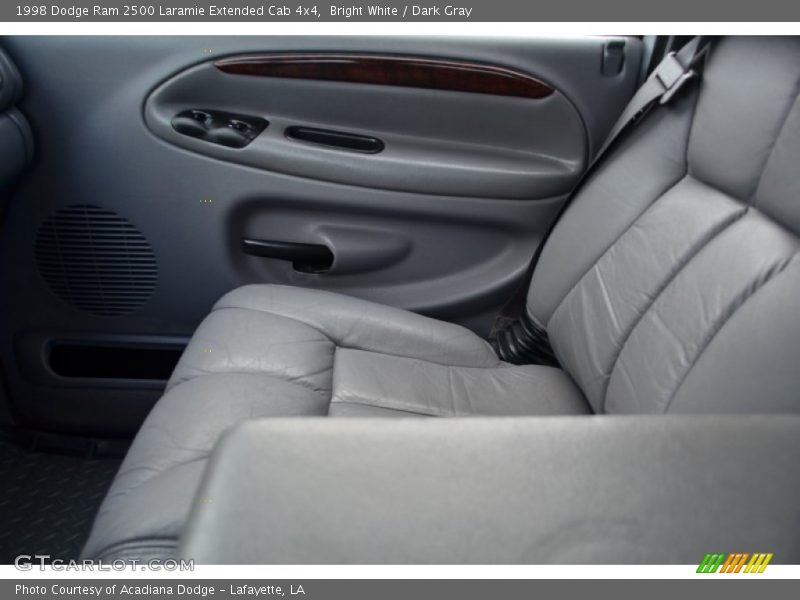 Bright White / Dark Gray 1998 Dodge Ram 2500 Laramie Extended Cab 4x4