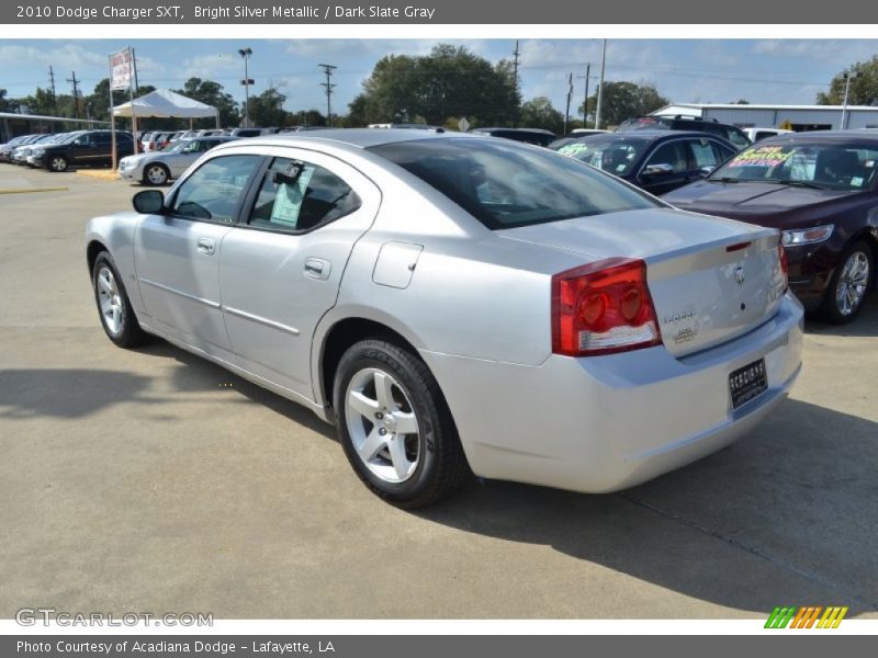 Bright Silver Metallic / Dark Slate Gray 2010 Dodge Charger SXT