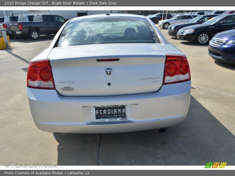 Bright Silver Metallic / Dark Slate Gray 2010 Dodge Charger SXT