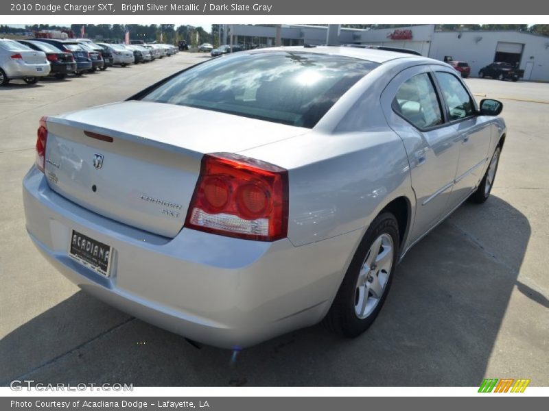 Bright Silver Metallic / Dark Slate Gray 2010 Dodge Charger SXT