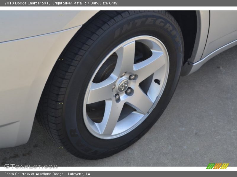 Bright Silver Metallic / Dark Slate Gray 2010 Dodge Charger SXT