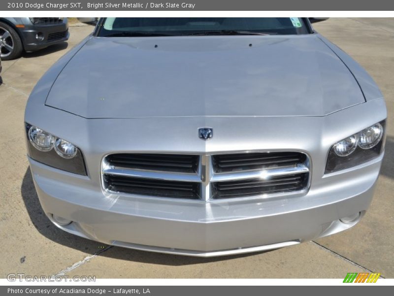 Bright Silver Metallic / Dark Slate Gray 2010 Dodge Charger SXT