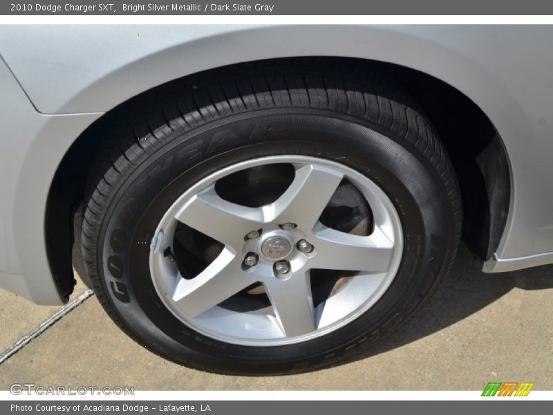 Bright Silver Metallic / Dark Slate Gray 2010 Dodge Charger SXT