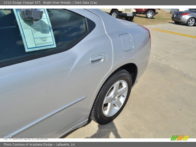 Bright Silver Metallic / Dark Slate Gray 2010 Dodge Charger SXT