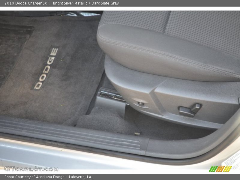 Bright Silver Metallic / Dark Slate Gray 2010 Dodge Charger SXT