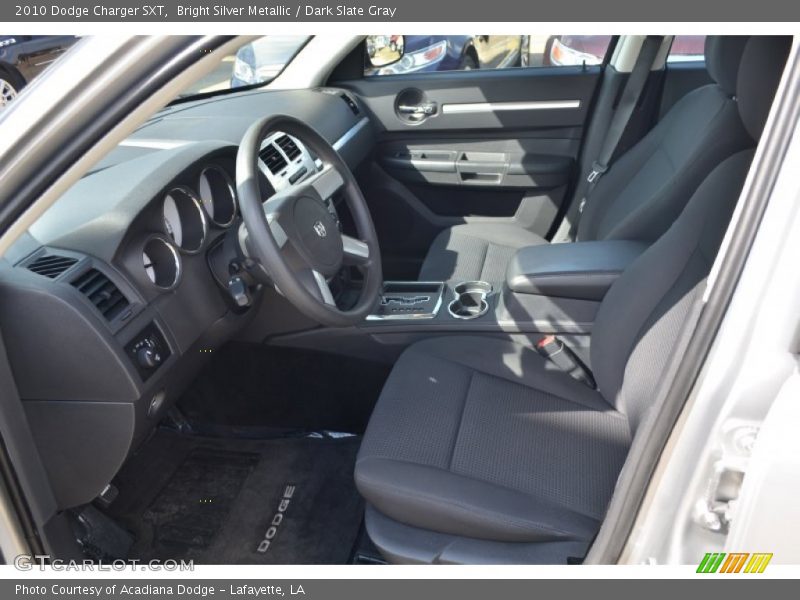 Bright Silver Metallic / Dark Slate Gray 2010 Dodge Charger SXT