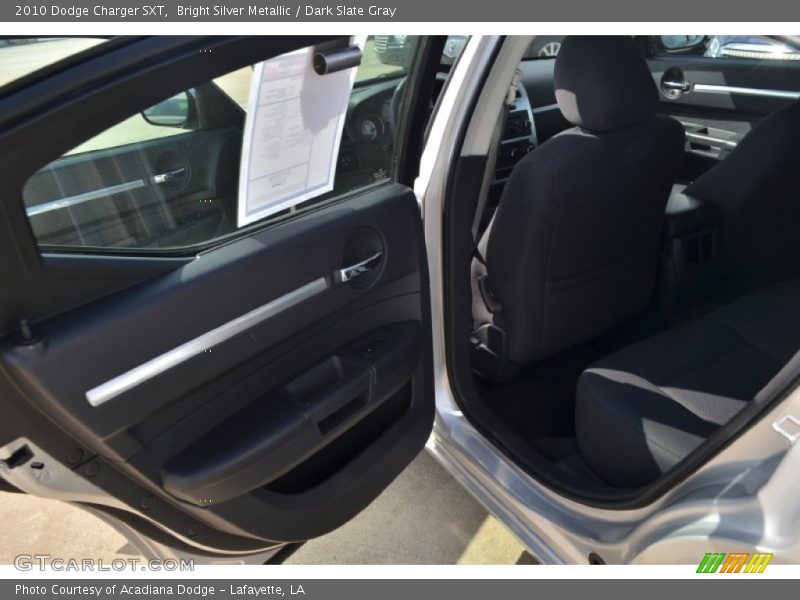 Bright Silver Metallic / Dark Slate Gray 2010 Dodge Charger SXT