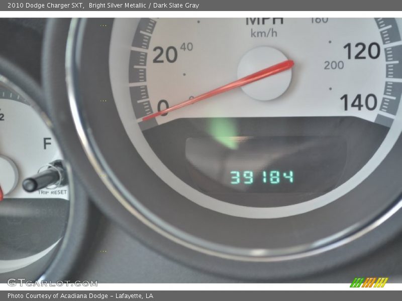 Bright Silver Metallic / Dark Slate Gray 2010 Dodge Charger SXT
