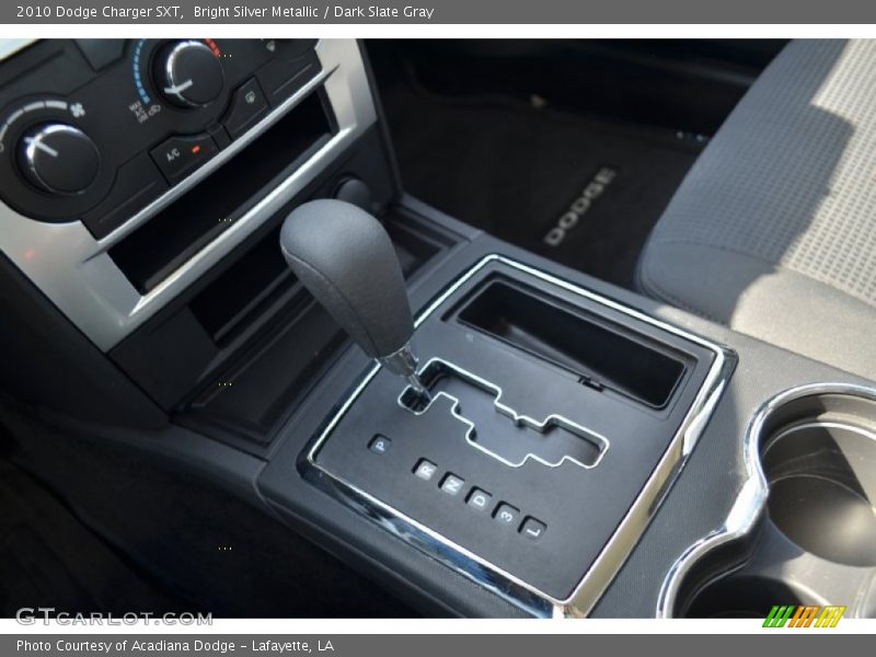 Bright Silver Metallic / Dark Slate Gray 2010 Dodge Charger SXT