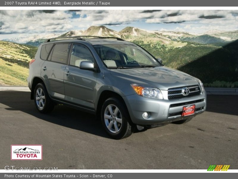 Everglade Metallic / Taupe 2007 Toyota RAV4 Limited 4WD