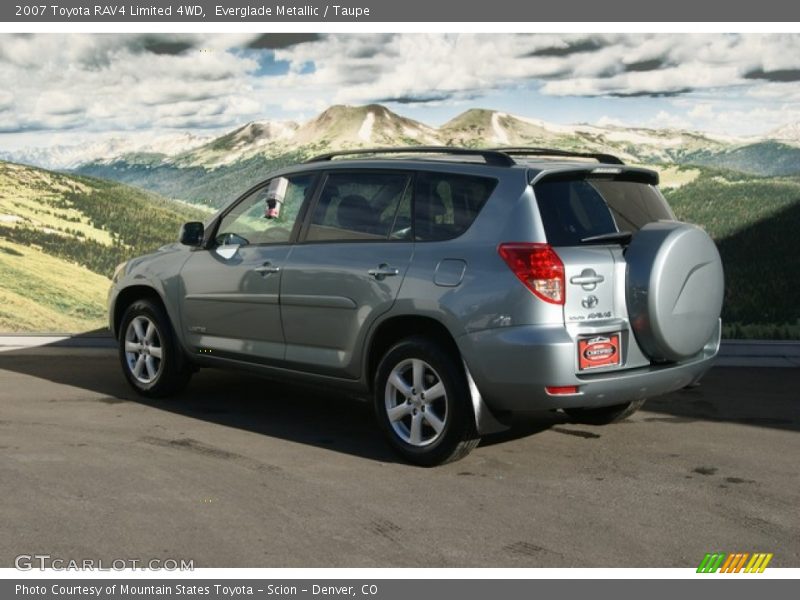 Everglade Metallic / Taupe 2007 Toyota RAV4 Limited 4WD