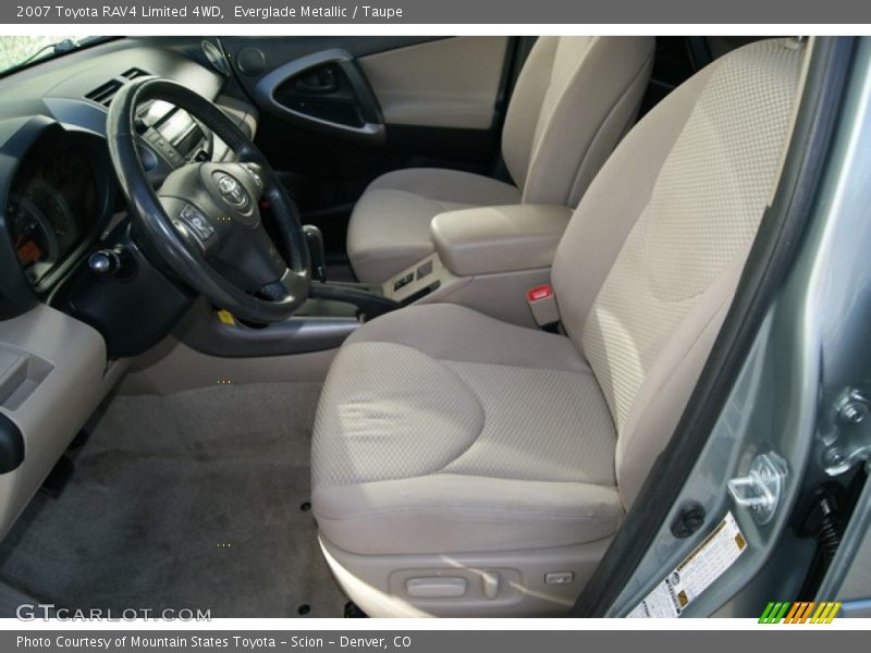 Everglade Metallic / Taupe 2007 Toyota RAV4 Limited 4WD