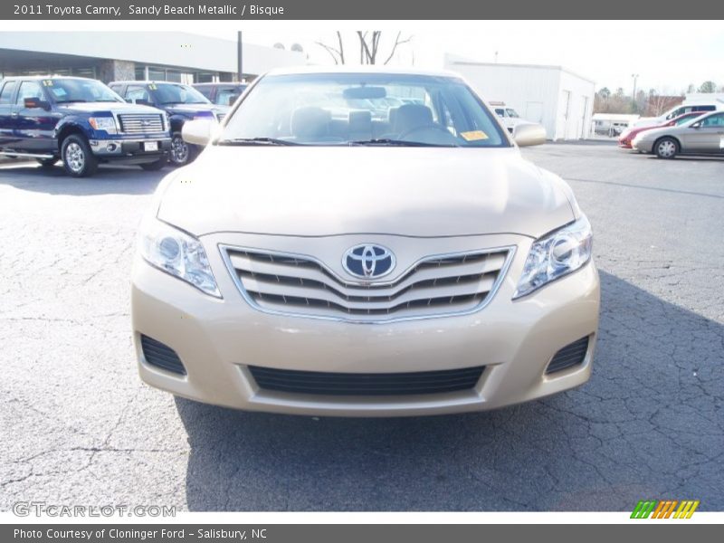 Sandy Beach Metallic / Bisque 2011 Toyota Camry