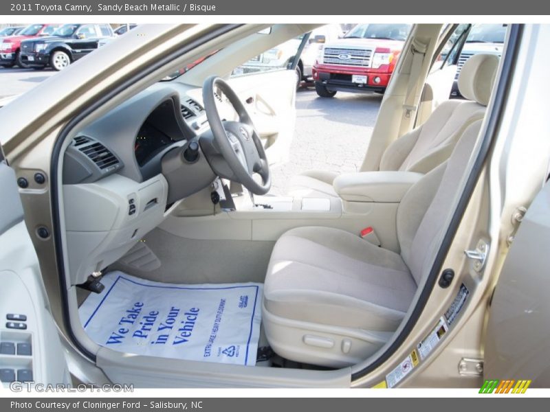 Sandy Beach Metallic / Bisque 2011 Toyota Camry