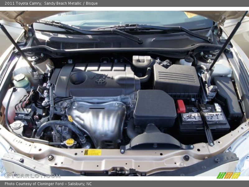 Sandy Beach Metallic / Bisque 2011 Toyota Camry