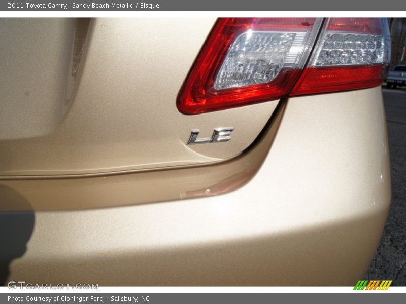 Sandy Beach Metallic / Bisque 2011 Toyota Camry