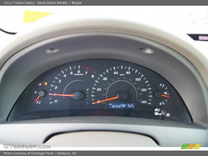 Sandy Beach Metallic / Bisque 2011 Toyota Camry