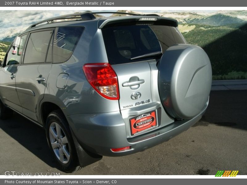 Everglade Metallic / Taupe 2007 Toyota RAV4 Limited 4WD