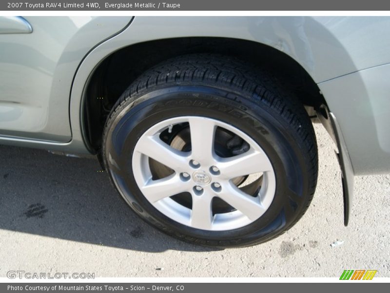 Everglade Metallic / Taupe 2007 Toyota RAV4 Limited 4WD