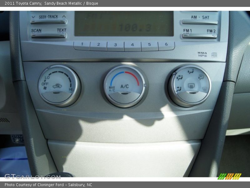 Sandy Beach Metallic / Bisque 2011 Toyota Camry