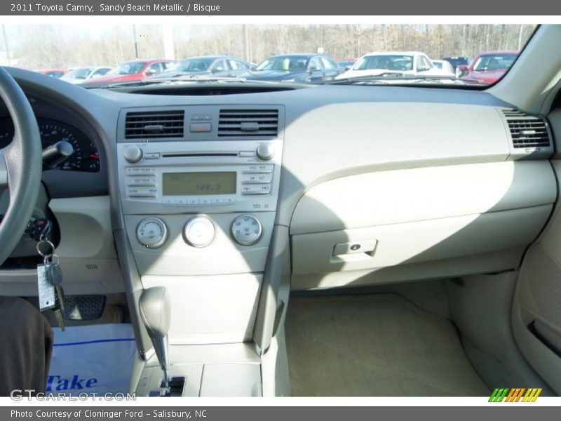 Sandy Beach Metallic / Bisque 2011 Toyota Camry